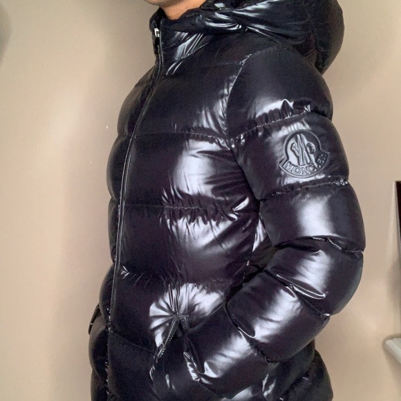 ❤️ MONCLER RARE All Black Authentic 💯 - Picture 3 of 11